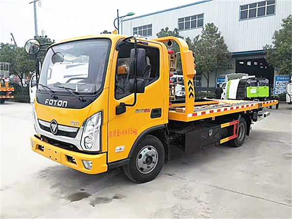 福田奧鈴一拖二藍牌清障車(chē)