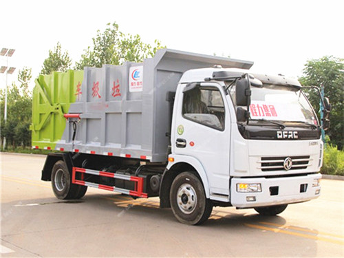 國五東風(fēng)凱普特掛桶對接式垃圾車(chē)