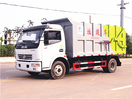 國五東風(fēng)凱普特掛桶對接式垃圾車(chē)