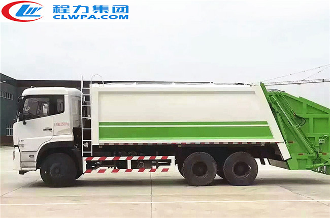 國五東風(fēng)天龍后雙橋壓縮式垃圾車(chē)