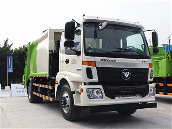 國五歐曼壓縮式垃圾車(chē)