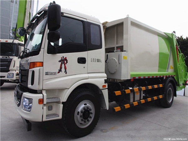 國五歐曼壓縮式垃圾車(chē)