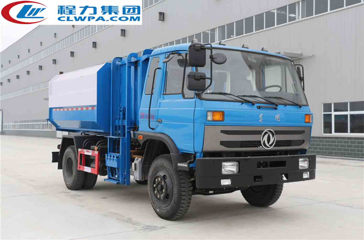 國五東風(fēng)153或嘉運自裝卸式垃圾車(chē)