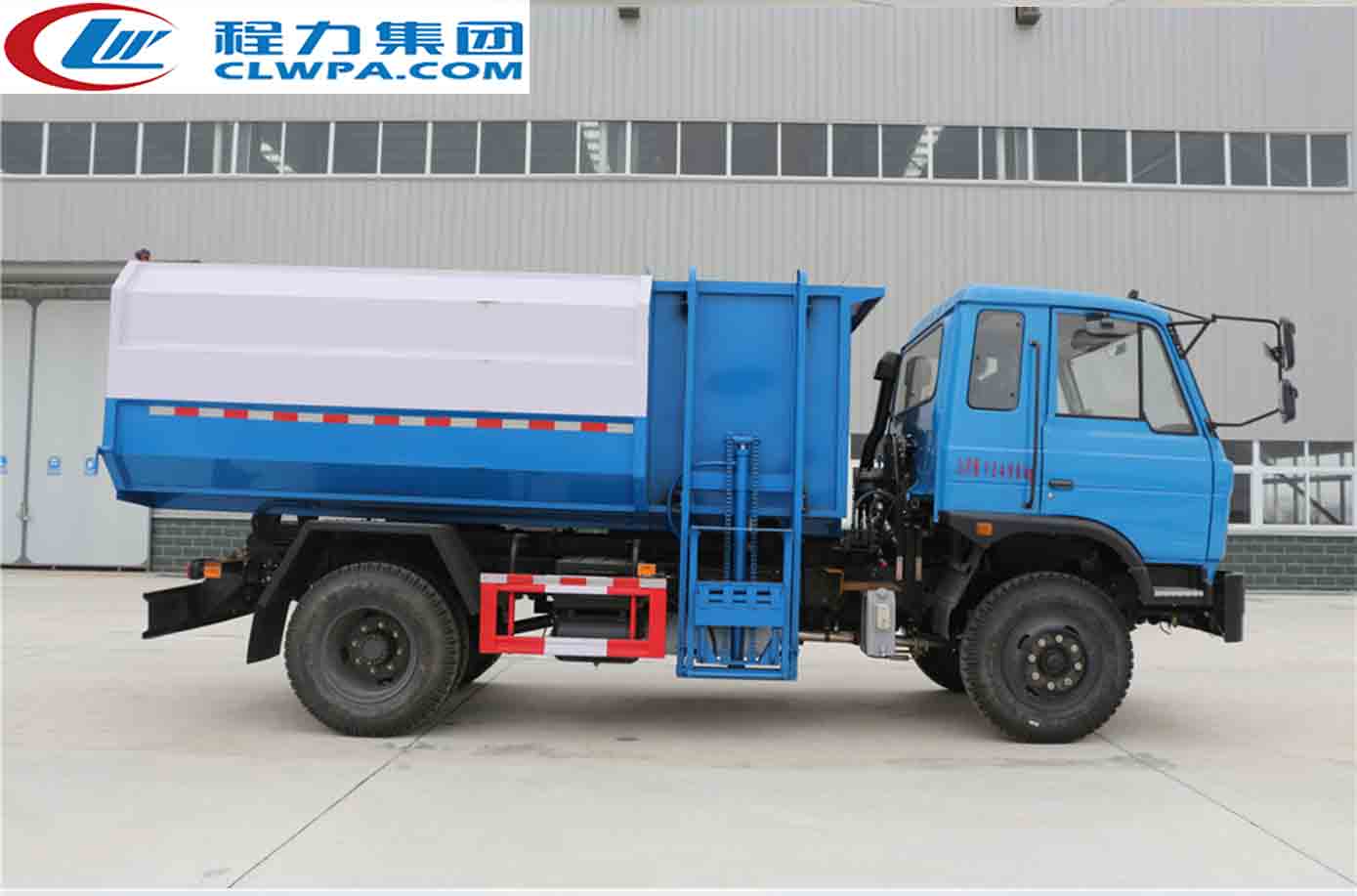 國五東風(fēng)153或嘉運自裝卸式垃圾車(chē)