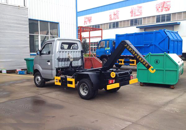 王牌小型3方勾臂垃圾車(chē)（國五）