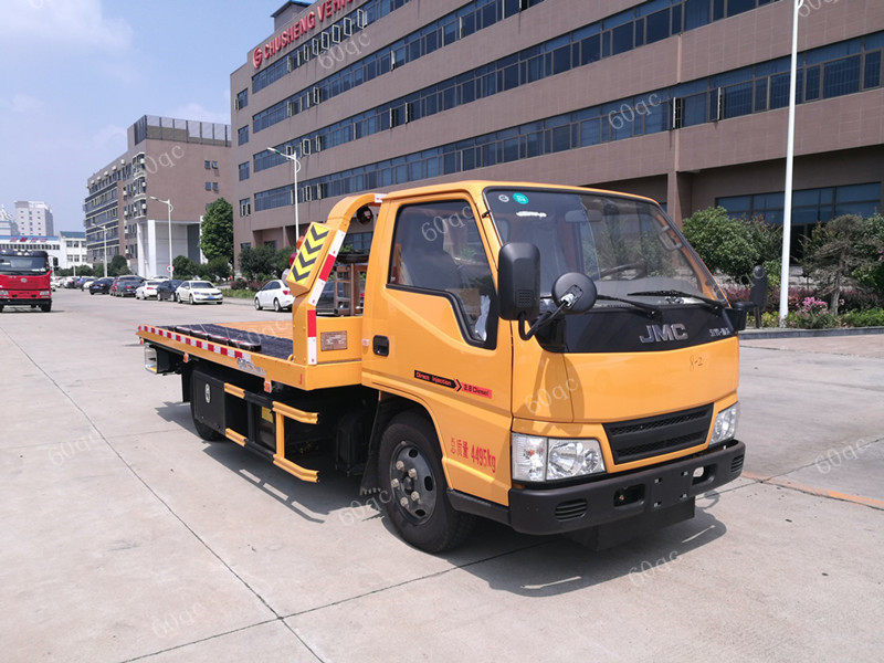 江鈴順達藍牌一拖二清障車(chē)