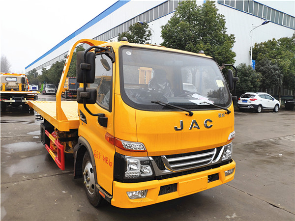 江淮駿鈴V5一拖二藍牌清障車(chē)