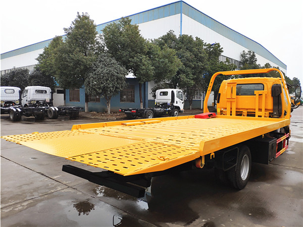 江淮駿鈴V5一拖二藍牌清障車(chē)