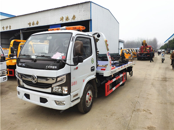 東風(fēng)小凱普特藍牌平板清障車(chē)