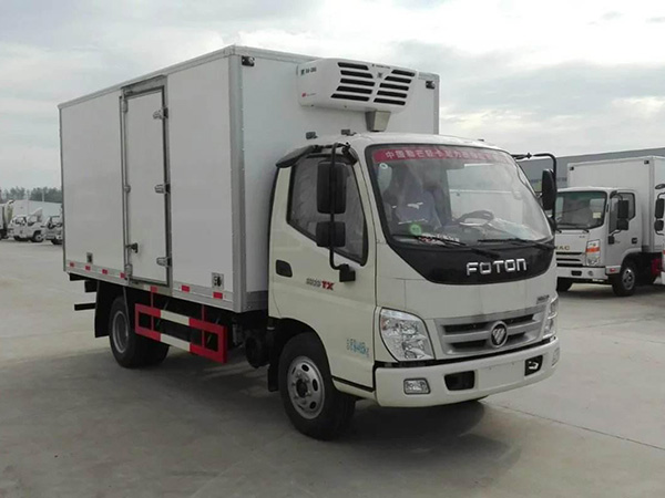 福田奧鈴4.085米冷藏車(chē)