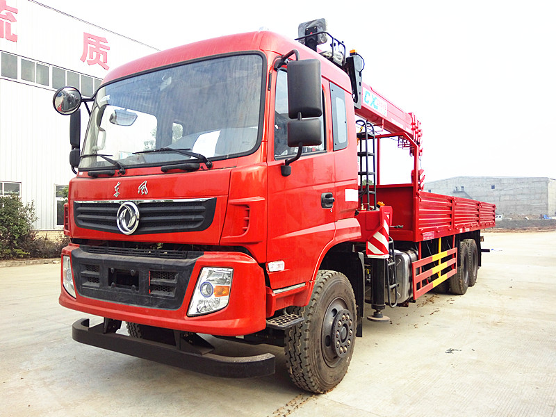 東風(fēng)國五后雙橋10噸隨車(chē)吊