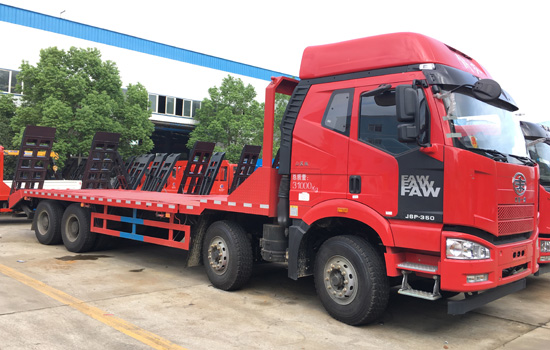 【國五】解放J6前四后八平板車(chē)