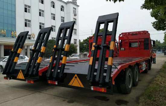 【國五】解放J6前四后八平板車(chē)