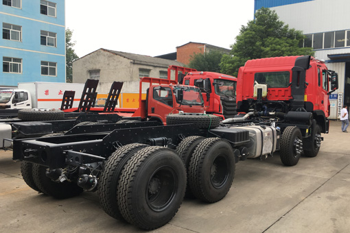 【國五】江淮K5前四后八挖機平板車(chē)