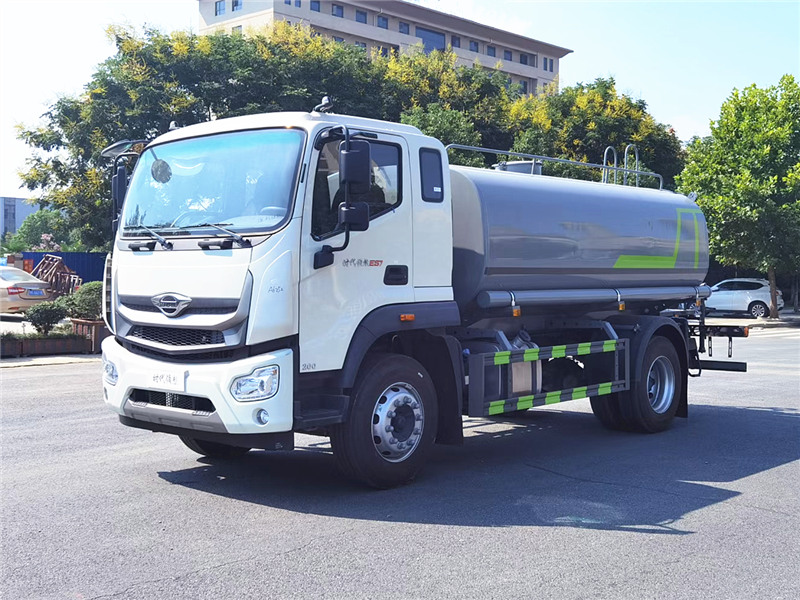 河北訂購了福田瑞沃14噸15噸灑水車(chē)