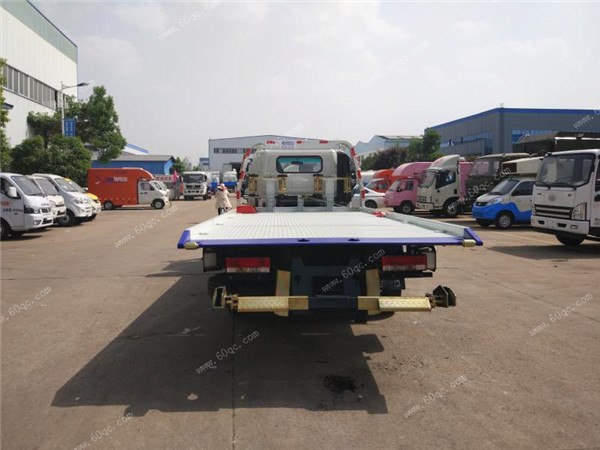 江淮駿鈴平板一拖二清障車(chē)