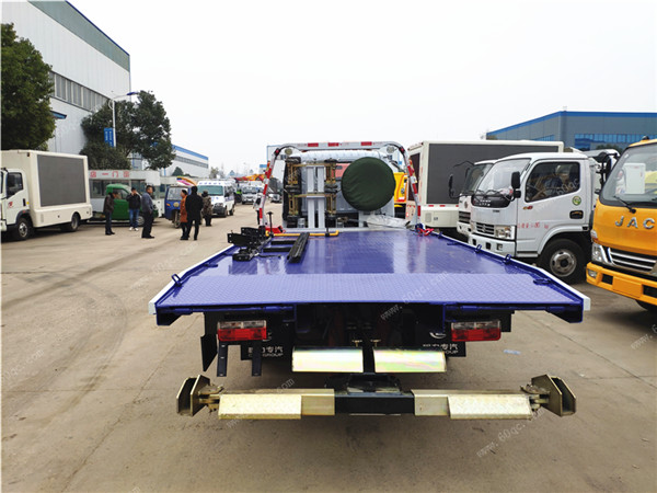 東風(fēng)小凱普特藍牌平板清障車(chē)
