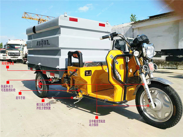 三輪清洗車(chē)結構圖