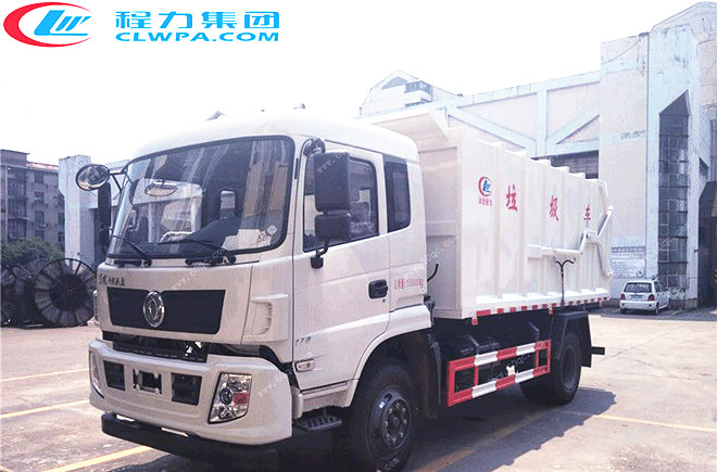 東風(fēng)專(zhuān)用底盤(pán)對接式垃圾車(chē)