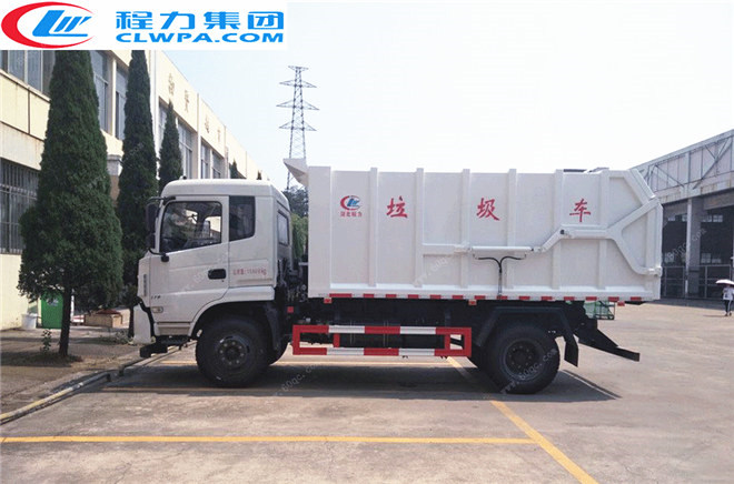 東風(fēng)專(zhuān)用底盤(pán)對接式垃圾車(chē)