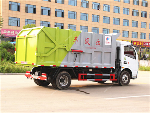 國五東風(fēng)凱普特掛桶對接式垃圾車(chē)