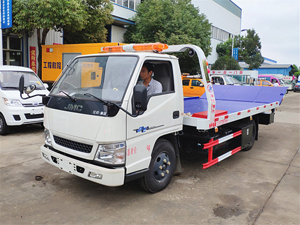 江鈴順達藍牌一拖二清障車(chē)