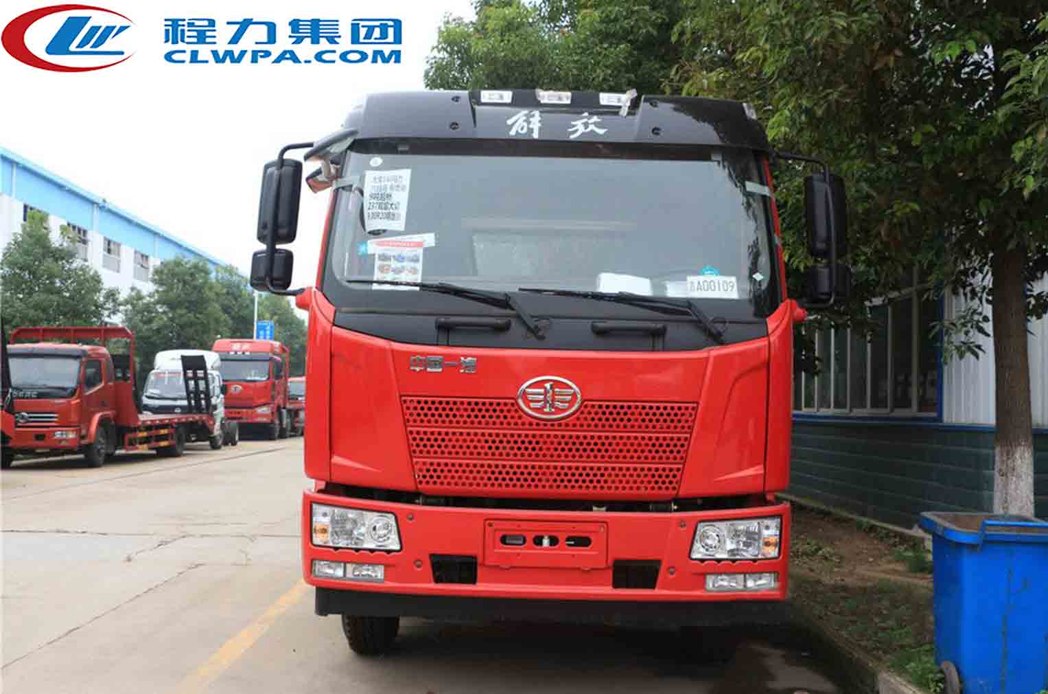 【國五】解放J6單橋平板車(chē)
