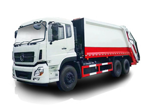 國五東風(fēng)天龍后雙橋壓縮式垃圾車(chē)