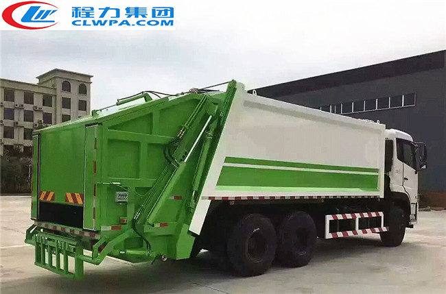 國五東風(fēng)天龍后雙橋壓縮式垃圾車(chē)
