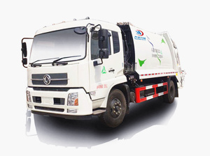 國五東風(fēng)天錦壓縮式垃圾車(chē)