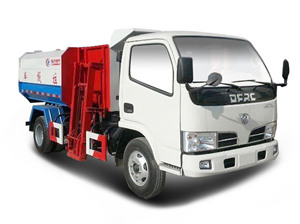 東風(fēng)5方側裝掛桶式垃圾車(chē)（國五）