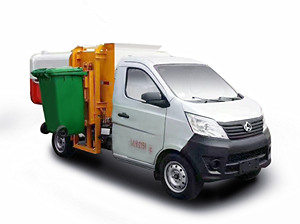 國五長(cháng)安掛桶垃圾車(chē)