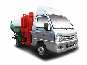 福田馭菱3方掛桶垃圾車(chē)