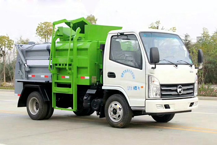 餐廚垃圾車(chē)介紹，購買(mǎi)凱馬藍牌餐廚垃圾車(chē)好處