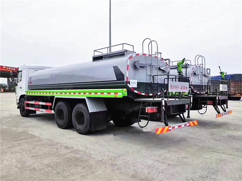 國六東風(fēng)D3后雙橋灑水車(chē)