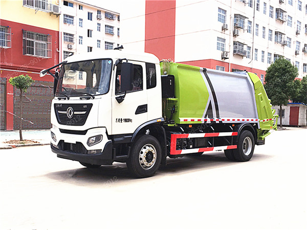 國六東風(fēng)天錦壓縮垃圾車(chē)
