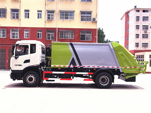 國六東風(fēng)天錦壓縮垃圾車(chē)