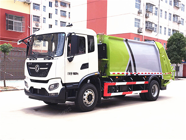 國六東風(fēng)天錦壓縮垃圾車(chē)