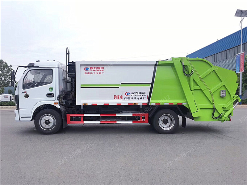 國六東風(fēng)凱普特K7壓縮垃圾車(chē)