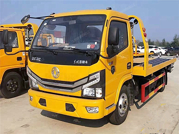 東風(fēng)多利卡一拖二藍牌清障車(chē)