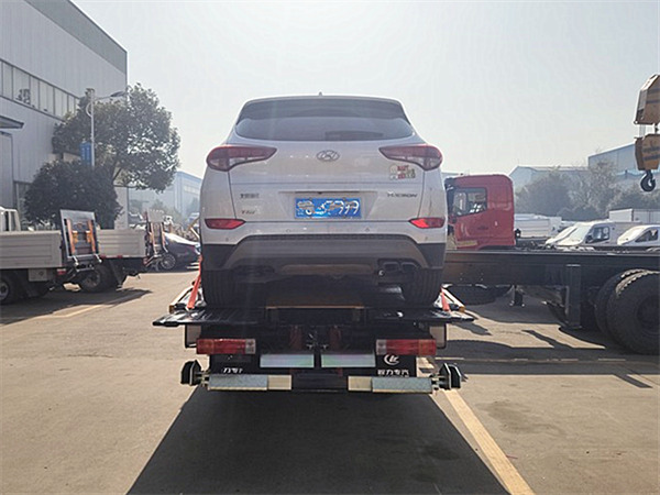 解放J6F藍牌一拖二清障車(chē)